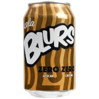 Refresco de cola BLURS ZERO ZERO, lata 33 cl