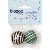 Juguete de pelota con cuerda para perro BIOZOO, 1 ud