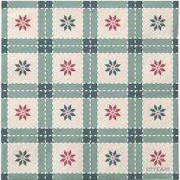 Servilleta de papel copos de nieve entre tartan verde, 25x25 cm OH YEAH!, 30 uds Servilleta de papel copos de nieve entre tartan verde, 25x25 cm OH YEAH!, 30 uds