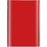 Mantel desechable rojo metalizado OH YEAH!, 180x120 cm