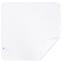 Gasa bordada nubes blancas, 100% algodón, Edad rec: +0 meses INTERBABY, 60x65 cm