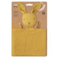 Dou dou oso amarillo muselina bambú antibacterias, edad: de 4 a 36 meses INTERBABY