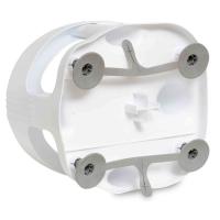 Asiento de baño gris con ventosa y panel de actividades INTERBABY