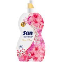 Suavizante perfumador de flores SAN, botella 40 dosis