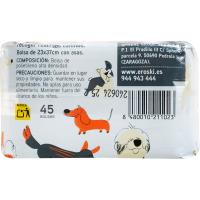 Bolsa higiénica para mascota EROSKI, paquete 45 uds