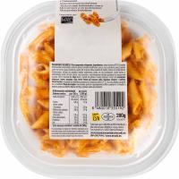 Macarrones a la boloñesa EROSKI, bandeja 280 g