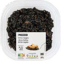 Arroz negro EROSKI, bandeja 300 g