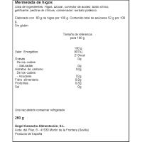 Mermelada de higo selecta LA VIEJA FABRICA, frasco 280 g