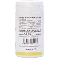 Aceite de hígado de bacalao A. M LAJUSTICIA, bote 90 comprimidos