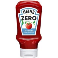 HEINZ zero ketchupa gatzik eta azukre erantsirik gabe, 425 g