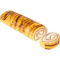 Brazo de yema con nata EROSKI, 550 g