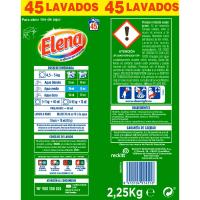 ELENA hauts detergentea, maleta 45 dosi