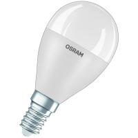Bombilla Led E14 esférica 7W luz fría (6500k) OSRAM, 1 ud