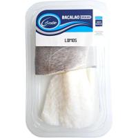 Lomo de bacalao desalado GIRALDO, bandeja 400 g