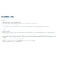 Cepillo medio access VITIS, pack 1 ud