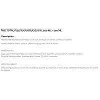 Enjuague total plus PHB, pack 2x500 ml