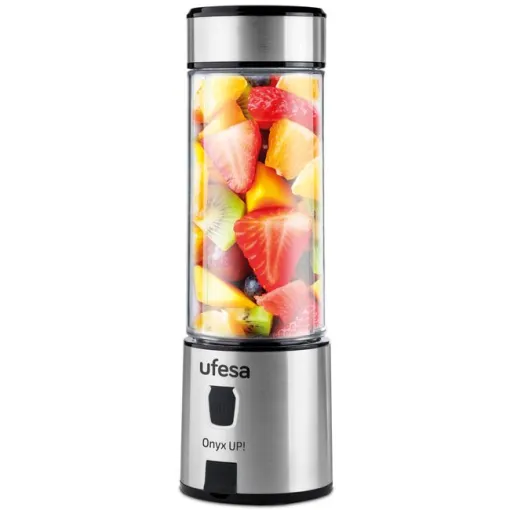 Batidora de vaso personal, 400 ml, USB Sport Onyx Up UFESA