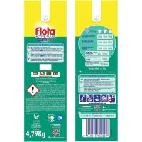 Detergente en polvo FLOTA MAX, maleta 78 dosis
