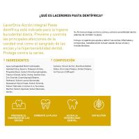 Dentífrico LACER OROS, pack 2x125 ml