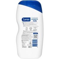 Gel de ducha cuidado exp kids SANEX, bote 475 ml