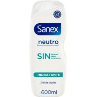 SANEX SIN dutxarako gela, azal arrunta, potoa 600 ml