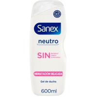 SANEX SIN dutxarako gela, azal sentikorra, potoa 600 ml