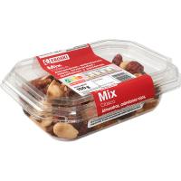 Mix frutos secos clásico EROSKI, tarrina 200 g