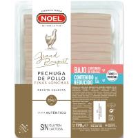 Pechuga de pollo NOEL GRAND BOUQUET, loncha fina, bandeja 170 g Pechuga de pollo NOEL GRAND BOUQUET, loncha fina, bandeja 170 g