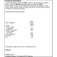 Rustic burger DULCESOL, 4 uds, bandeja 300 g