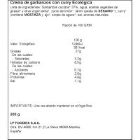 Hummus al curry eco PEKIS, tarrina 200 g