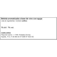 Vino Blanco Moscato CRESTISSIMO, botella 75 cl