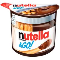 Crema de untar T1 NUTELLA&GO, bote 52 g