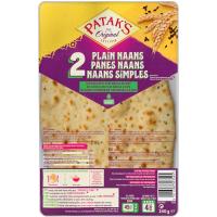 Plain Naans PATAK'S, bandeja 320 g