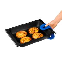 Protector multiusos de silicona azul, imantado MONIX, set 2 uds