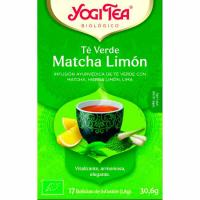 Té verde matcha limón YOGI TEA, caja 30,6 g
