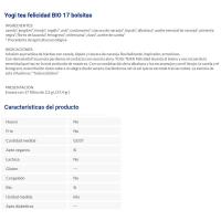 Té felicidad YOGI TEA, caja 34 g