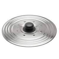 Tapa multiusos de acero inoxidable, apta para: Ø16, Ø18 y Ø20 cm INOXIBAR, 1 ud