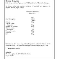 Bebida de avena bio OATLY, brik 1 litro