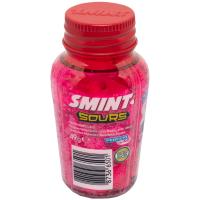 Caramelo sour de fresa SMINT, bote 35 g