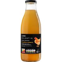 Consomé de gallina SELEQTIA, botella 1 litro