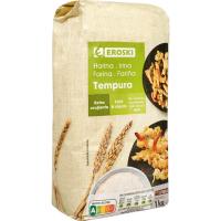 Harina para tempura EROSKI, paquete 1 kg