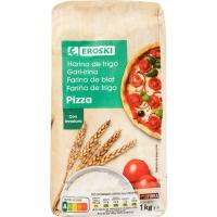Harina para pizza EROSKI, paquete 1 kg Harina para pizza EROSKI, paquete 1 kg