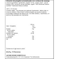 Infusión de jengibre y naranja HORNIMANS, caja 15 sobres
