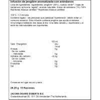 Infusión de jengibre y arándanos HORNIMANS, caja 15 sobres