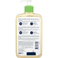Aceite limpiador espumoso hidratante CERAVE, dosificador 473 ml