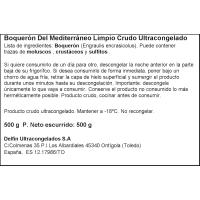 Boquerón del Mediterráneo limpio DELFIN, bolsa 500 g