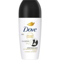 Desodorante invisible DOVE ADVANCE, roll-on 50 ml