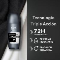 DOVE men desodorante ikusezina, roll on 50 ml