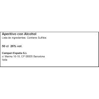 NEGRONI Campari koktela, botila 50 cl