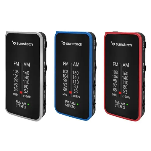 Radio portatil azul RPC6BL SUNSTECH